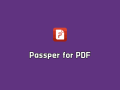 Passper for PDF（PDF密码去除）v4.0.3.1 绿色破解版