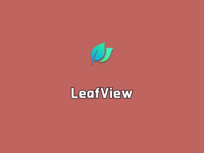 LeafView v3.6.5.0 绿色免费版-轻量级图片查看软件