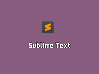 代码编辑软件 Sublime Text v4.0 Build 4200 绿色便捷版
