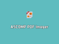 ASCOMP PDF Imager v2.010 绿色便捷版-PDF转图片软件