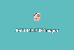 ASCOMP PDF Imager v2.010 绿色便捷版-PDF转图片软件