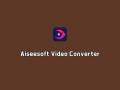 视频格式转换 Aiseesoft Video Converter v10.9.80 绿色便捷版